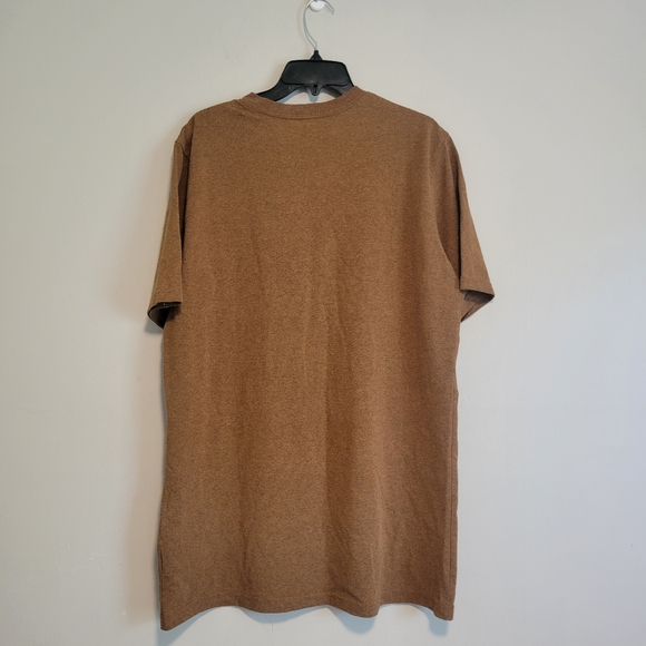 Carhartt Men's Brown Workwear T-Shirt Size Large Tall - Picture 4 of 4